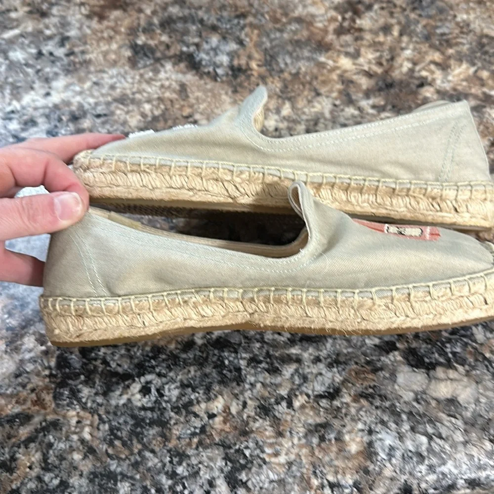 Soludos La Vie En Rose Smoking Slipper Espadrilles Size 7.5 - Picture 4 of 6